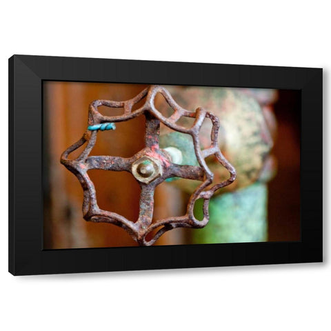 Open and Shut Black Modern Wood Framed Art Print by Styber, Dana