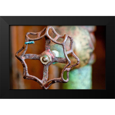 Open and Shut Black Modern Wood Framed Art Print by Styber, Dana