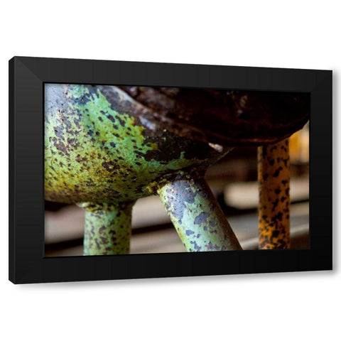 Underbelly Black Modern Wood Framed Art Print by Styber, Dana