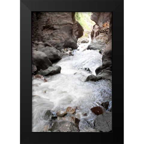 Box Canyon I Black Modern Wood Framed Art Print by Styber, Dana