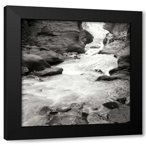 Box Canyon III Black Modern Wood Framed Art Print by Styber, Dana