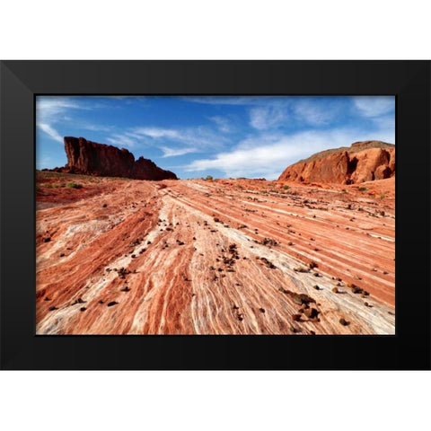 Sands of Time I Black Modern Wood Framed Art Print by Taylor, Douglas