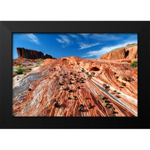 Sands of Time II Black Modern Wood Framed Art Print by Taylor, Douglas