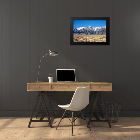 Sierra Nevada Mountains I Black Modern Wood Framed Art Print by Taylor, Douglas