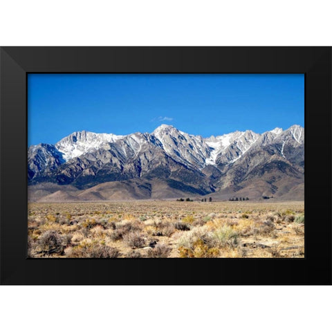 Sierra Nevada Mountains I Black Modern Wood Framed Art Print by Taylor, Douglas