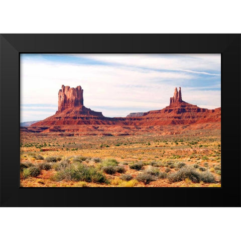 Navajo Country II Black Modern Wood Framed Art Print by Taylor, Douglas