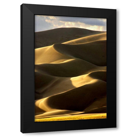Great Sand Dunes IV Black Modern Wood Framed Art Print by Taylor, Douglas