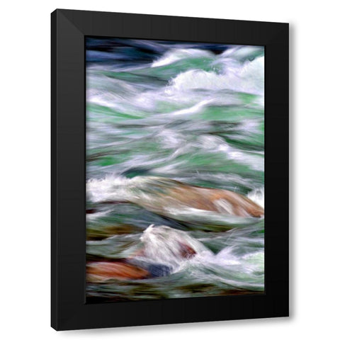 By the River I Black Modern Wood Framed Art Print with Double Matting by Taylor, Douglas