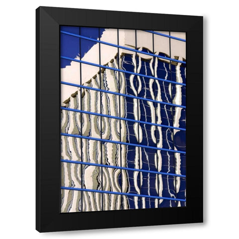 Architectural Glass Black Modern Wood Framed Art Print by Taylor, Douglas