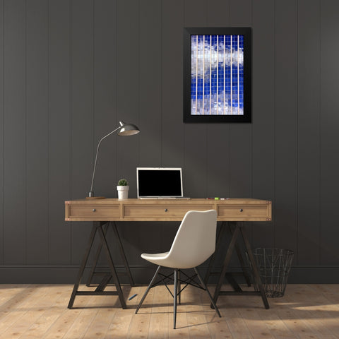 Sky Reflections Black Modern Wood Framed Art Print by Taylor, Douglas