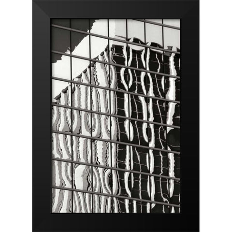 Architectural Glass BW Black Modern Wood Framed Art Print by Taylor, Douglas