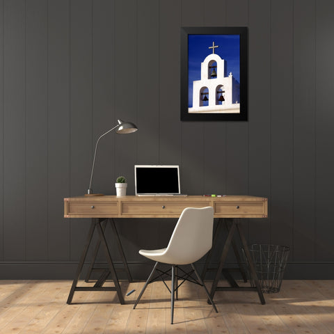 Mission Bells II Black Modern Wood Framed Art Print by Taylor, Douglas