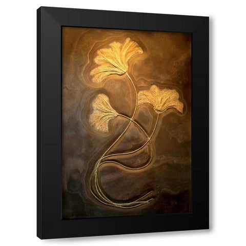 Crinoids I Black Modern Wood Framed Art Print with Double Matting by Taylor, Douglas