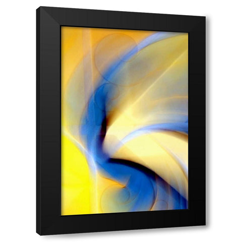 Invitation to Dance Black Modern Wood Framed Art Print by Taylor, Douglas