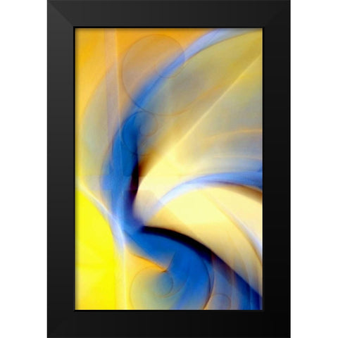 Invitation to Dance Black Modern Wood Framed Art Print by Taylor, Douglas