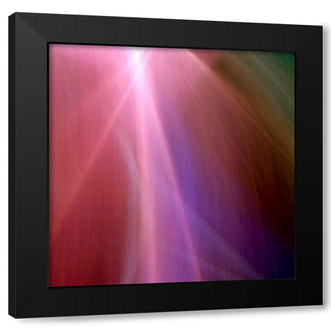 Starlight Black Modern Wood Framed Art Print with Double Matting by Taylor, Douglas