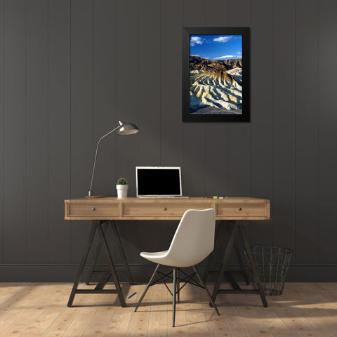 Zabriskie Point I Black Modern Wood Framed Art Print by Taylor, Douglas