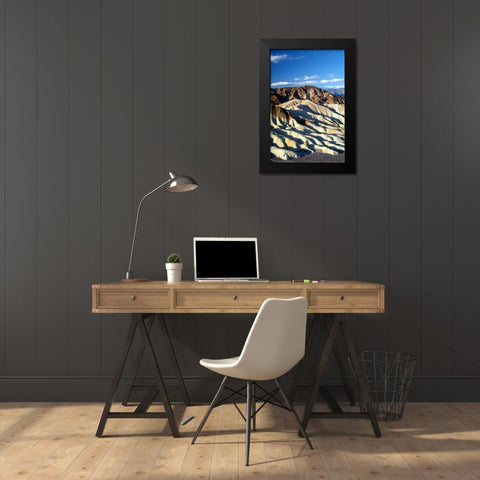 Zabriskie Point II Black Modern Wood Framed Art Print by Taylor, Douglas