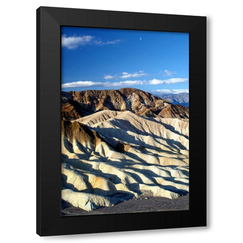 Zabriskie Point II Black Modern Wood Framed Art Print with Double Matting by Taylor, Douglas