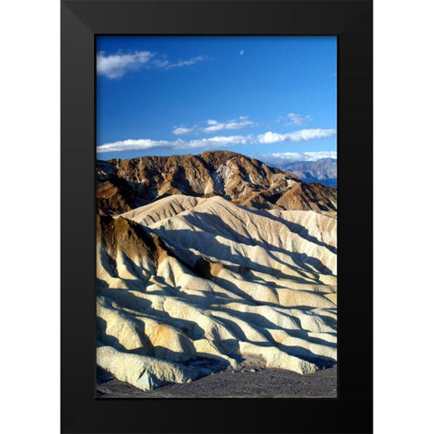 Zabriskie Point II Black Modern Wood Framed Art Print by Taylor, Douglas
