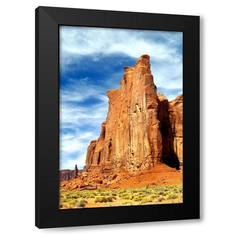 Monument Valley I Black Modern Wood Framed Art Print by Taylor, Douglas