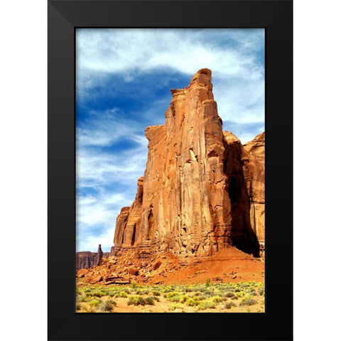 Monument Valley I Black Modern Wood Framed Art Print by Taylor, Douglas
