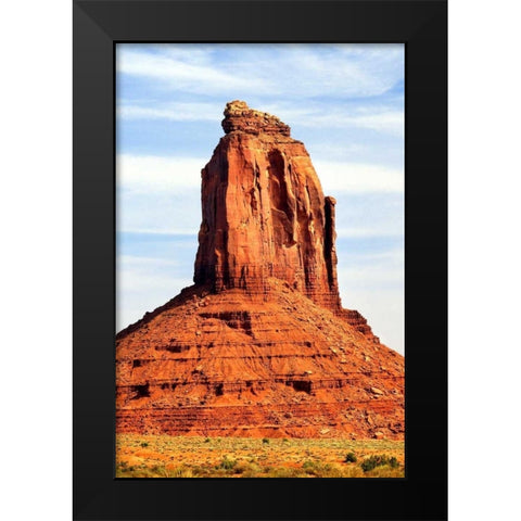 Monument Valley II Black Modern Wood Framed Art Print by Taylor, Douglas