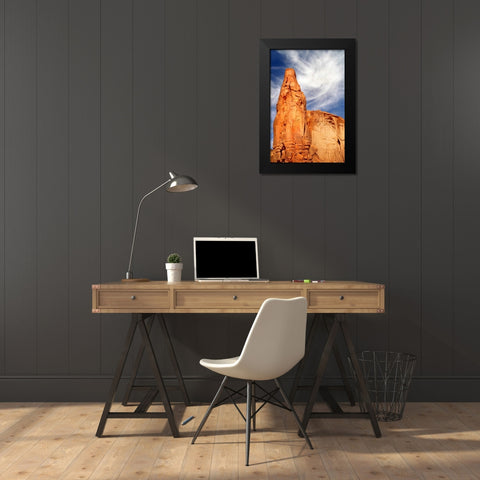 Navajo Skies Black Modern Wood Framed Art Print by Taylor, Douglas