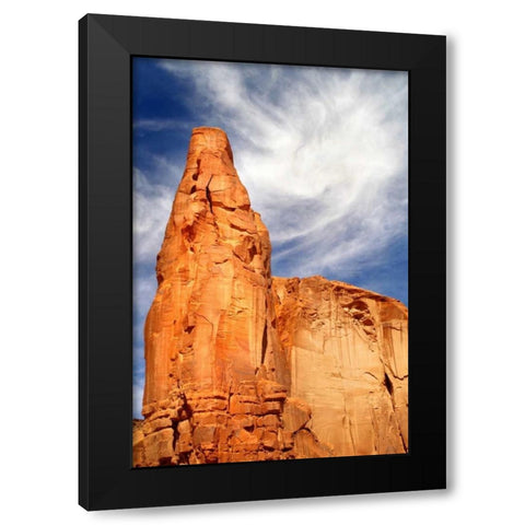 Navajo Skies Black Modern Wood Framed Art Print with Double Matting by Taylor, Douglas