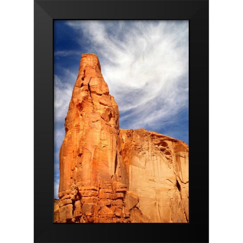 Navajo Skies Black Modern Wood Framed Art Print by Taylor, Douglas