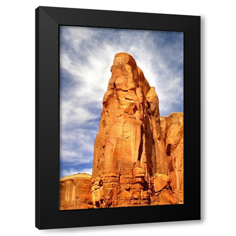 Spearhead Mesa Black Modern Wood Framed Art Print by Taylor, Douglas