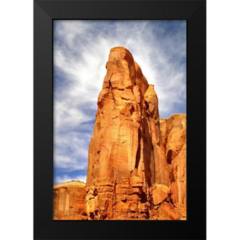 Spearhead Mesa Black Modern Wood Framed Art Print by Taylor, Douglas