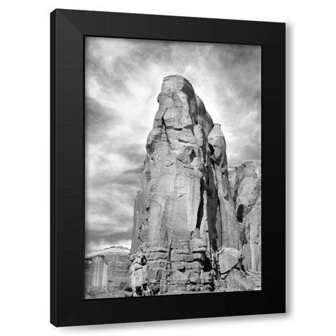Spearhead Mesa BW Black Modern Wood Framed Art Print by Taylor, Douglas