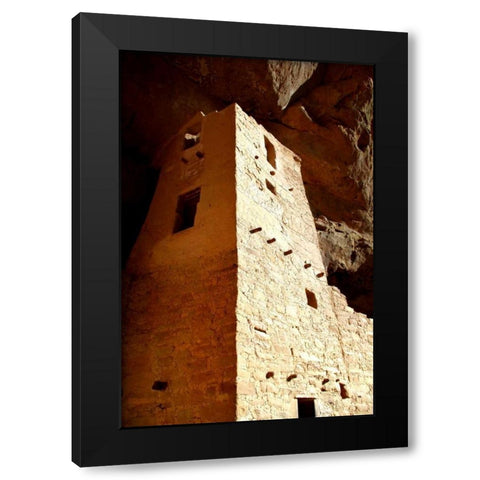 Cliff Palace Detail I Black Modern Wood Framed Art Print with Double Matting by Taylor, Douglas