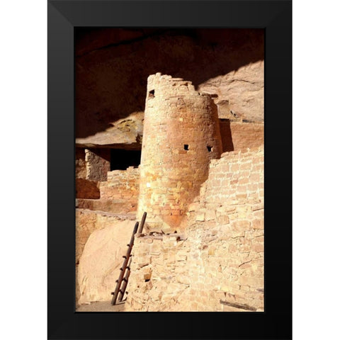 Cliff Palace Detail II Black Modern Wood Framed Art Print by Taylor, Douglas