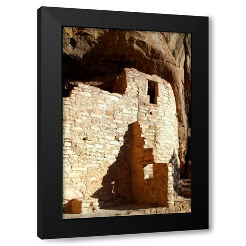 Cliff Palace Detail III Black Modern Wood Framed Art Print with Double Matting by Taylor, Douglas