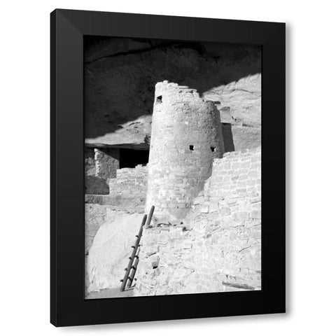 Cliff Palace Detail II BW Black Modern Wood Framed Art Print by Taylor, Douglas