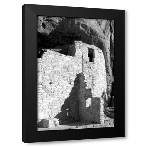 Cliff Palace Detail III BW Black Modern Wood Framed Art Print by Taylor, Douglas
