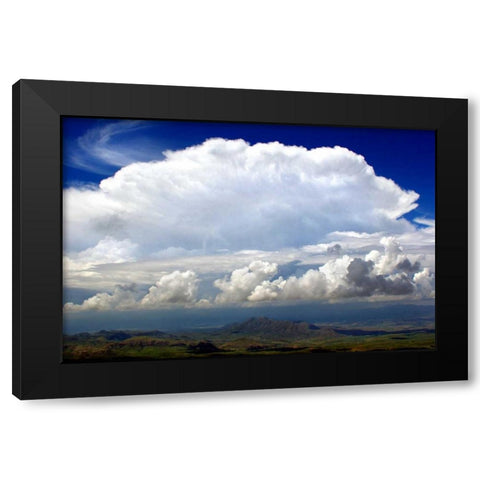 Sunday Morning Storm Black Modern Wood Framed Art Print by Taylor, Douglas