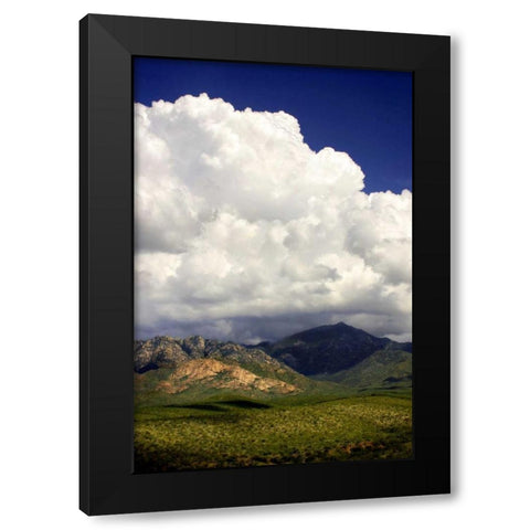 The Coming Storm Black Modern Wood Framed Art Print with Double Matting by Taylor, Douglas