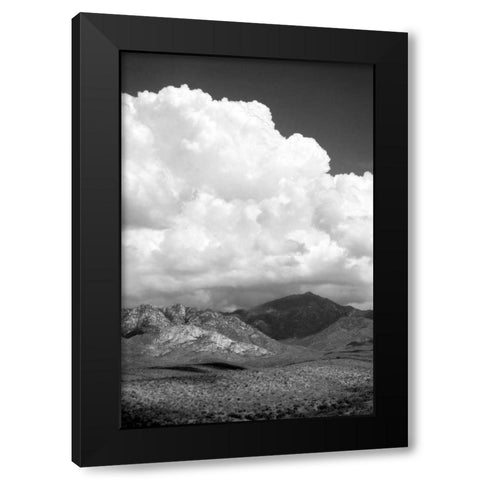 The Coming Storm BW Black Modern Wood Framed Art Print by Taylor, Douglas