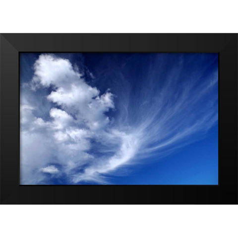 Clouds over Kitt Peak I Black Modern Wood Framed Art Print by Taylor, Douglas