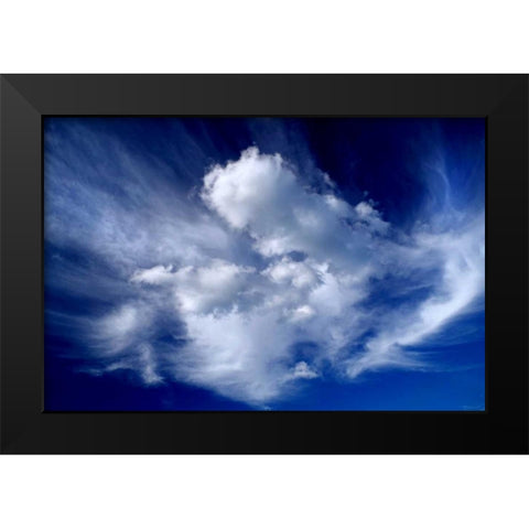 Clouds over Kitt Peak II Black Modern Wood Framed Art Print by Taylor, Douglas