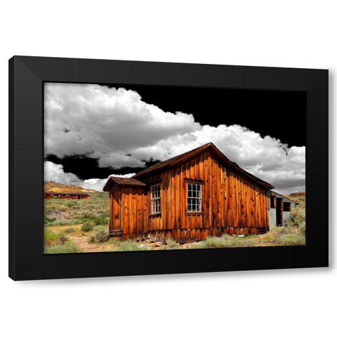 Abandoned Black Modern Wood Framed Art Print with Double Matting by Taylor, Douglas