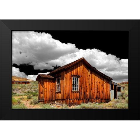 Abandoned Black Modern Wood Framed Art Print by Taylor, Douglas