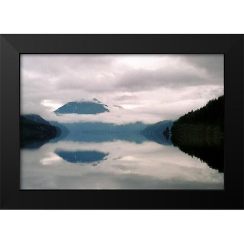 Dreams in the Mist Black Modern Wood Framed Art Print by Taylor, Douglas