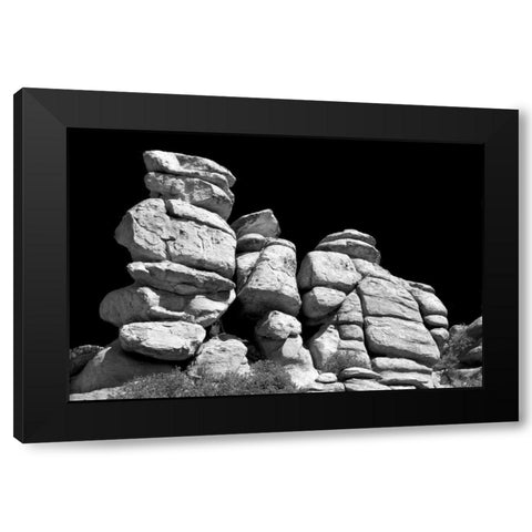 Highway Hoodoos I Black Modern Wood Framed Art Print by Taylor, Douglas