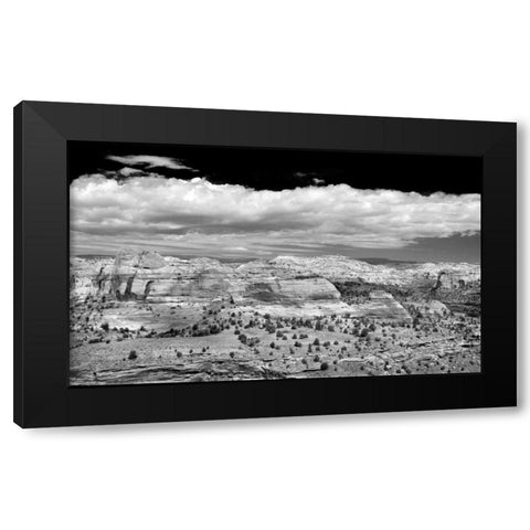 Slick Rock County BW Black Modern Wood Framed Art Print by Taylor, Douglas