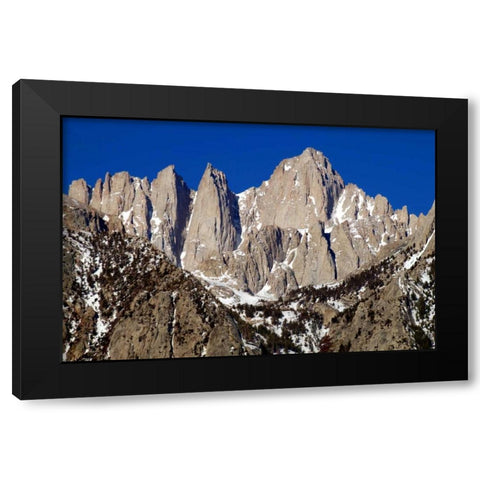 Eastern Sierras I Black Modern Wood Framed Art Print with Double Matting by Taylor, Douglas
