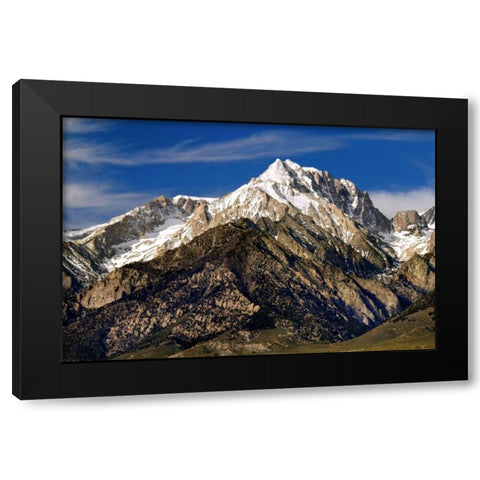 Eastern Sierras II Black Modern Wood Framed Art Print with Double Matting by Taylor, Douglas
